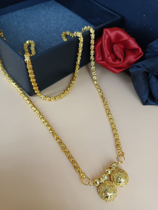 Latest Gold Plated Mangalsutra