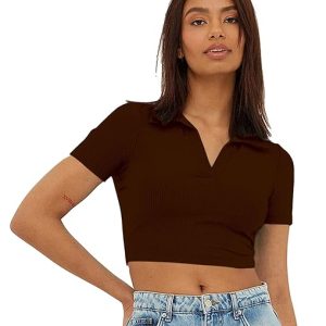 Women's Slim Fit Crop Top