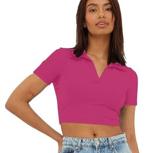 Women's Slim Fit Crop Top