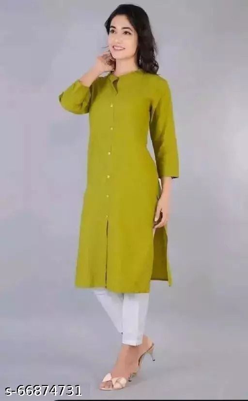 Multi Cotton Slub Kurti For Women Combo Pack - Image 2