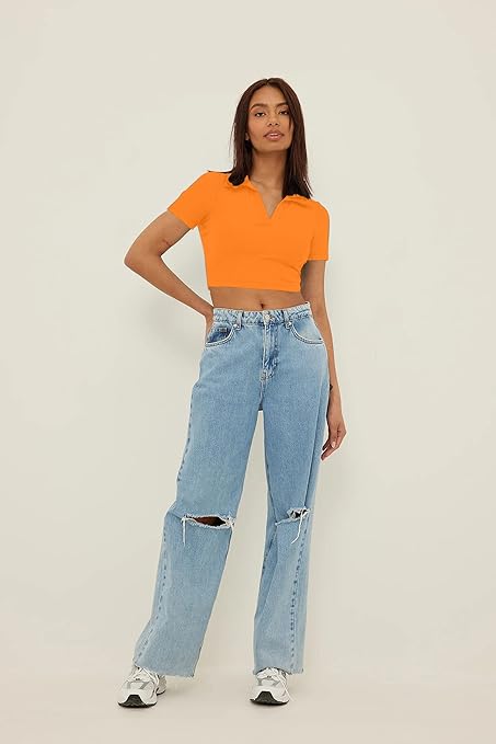 Women's Slim Fit Crop Top - Image 3