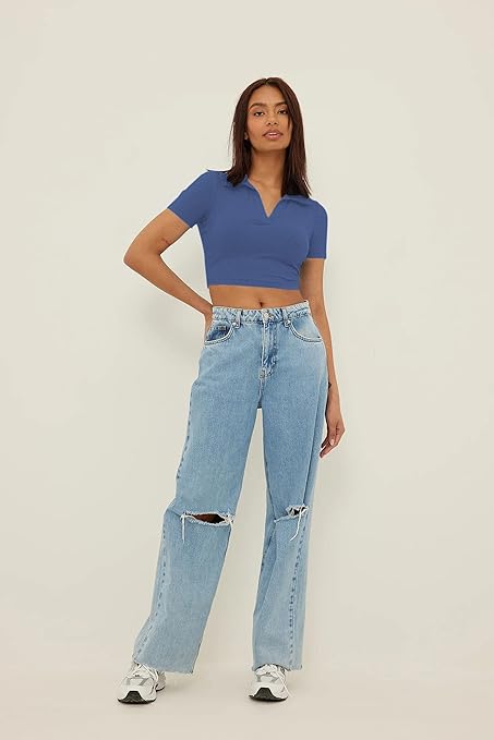 Women's Slim Fit Crop Top - Image 3