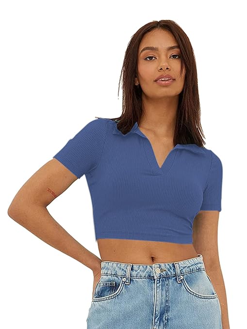 Women's Slim Fit Crop Top