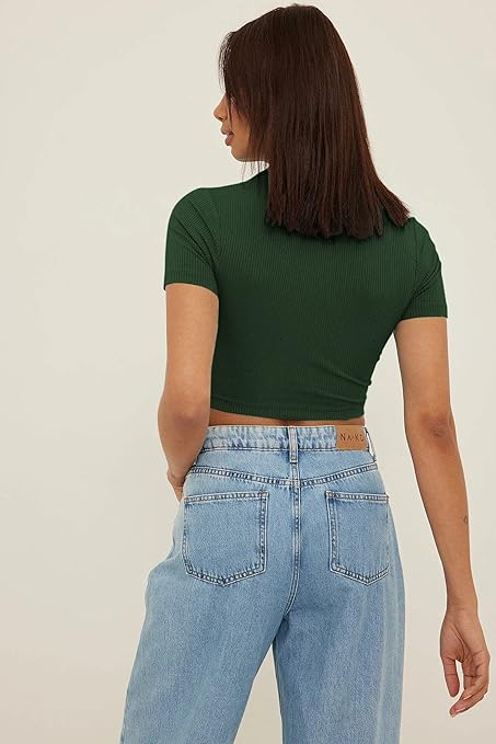 Women's Slim Fit Crop Top - Image 3