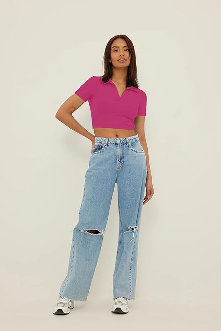 Women's Slim Fit Crop Top - Image 3